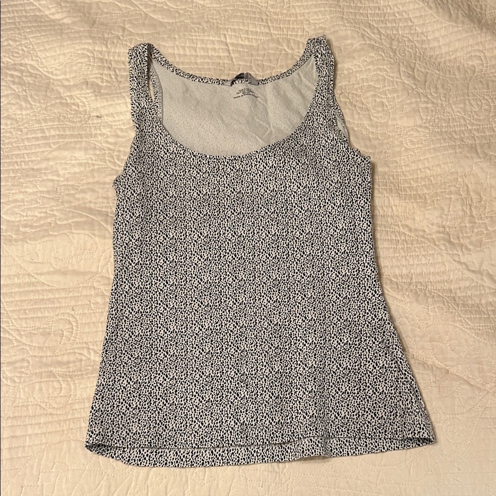 H&M Black and White Tank Top